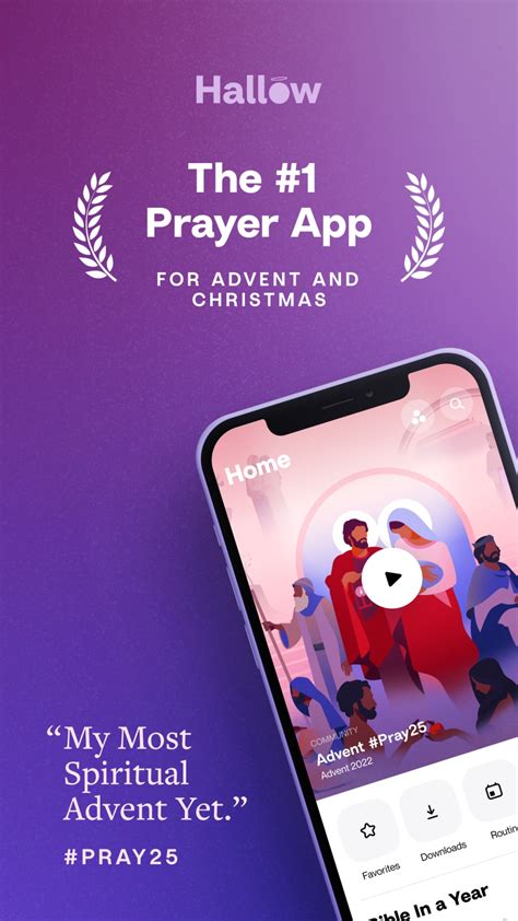 Hallow: Prayer Meditation para iPhone - Download