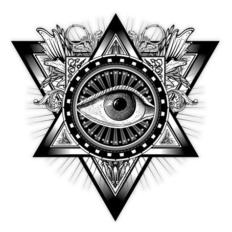 Illuminati Freemasonry Eye of Providence Symbol Logo - symbol png ...