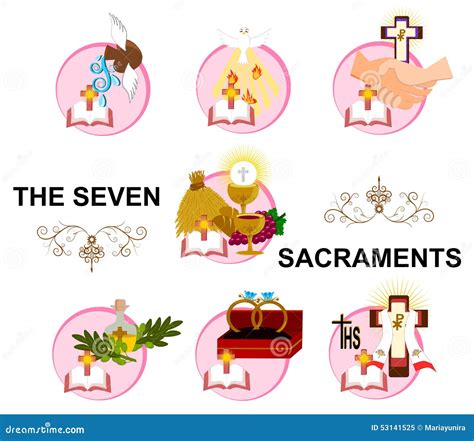 Symbols Of The 7 Sacraments