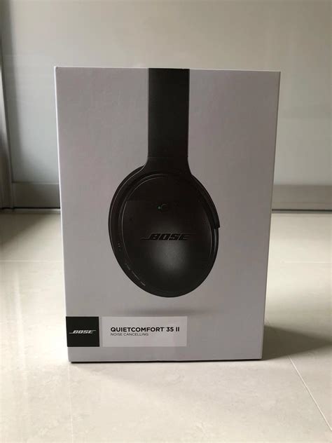 Bose QC35ii SERIES2 Noise Cancelling Headphones, Audio, Headphones ...