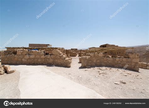 Beautiful View Fortress Masada Israel – Stock Editorial Photo ...