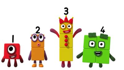 Numberblocks finger puppet song - CBeebies - BBC