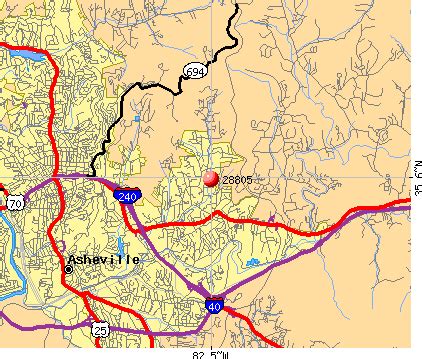 Asheville Nc Zip Code Map - Maping Resources