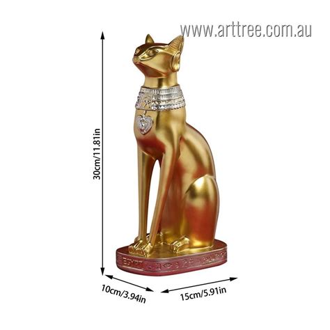 Egyptian Cat Statue - arttree.com.au