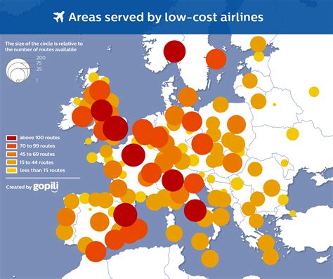 The UK is the 1st country in Europe served by low-cost airlines - Blog | Gopili UK