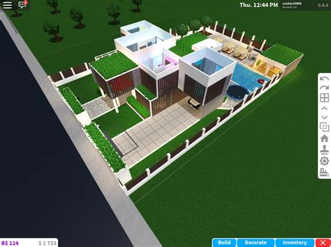 Bloxburg House Layout 2 Story Mansion