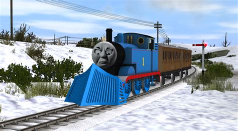 Thomas Hated His Snowplow by EngineNumber14 on DeviantArt