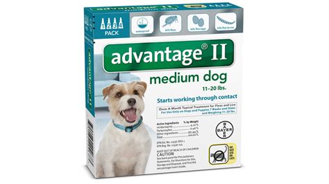 Advantage II for Dogs Dosage | FleaScience