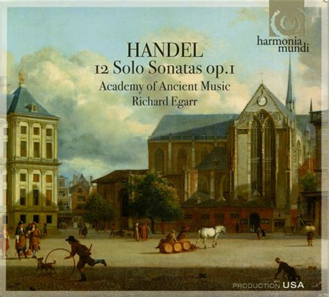 Handel Sonatas op.1 (Harmonia Mundi) Double CD