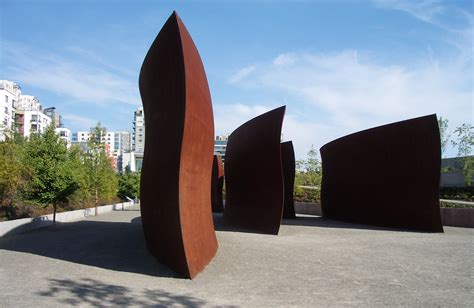 Richard Serra steel sculpture | One sculpture, many interest… | Flickr