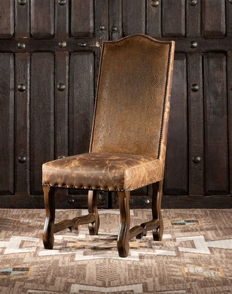 King Ranch Leather Dining Chair - Etsy