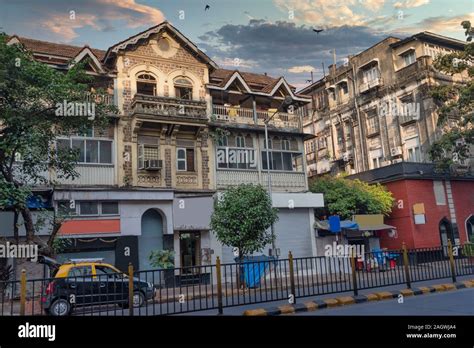 streets of the Indian city of Mumbai. City center Stock Photo - Alamy