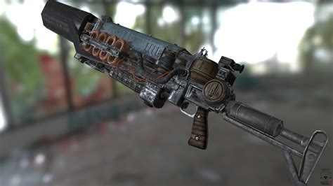 Gauss Rifle Retexture - Fallout 4 / FO4 mods