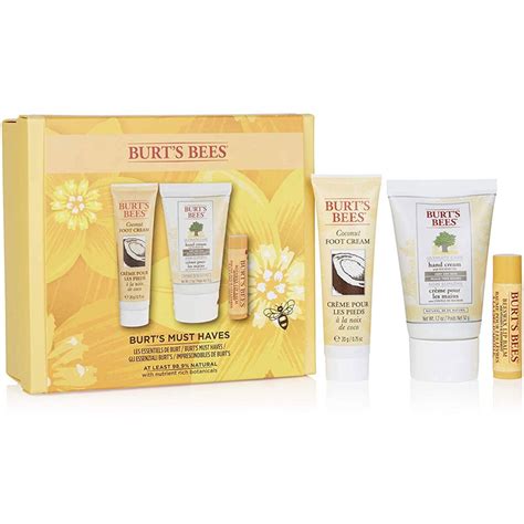 BURT’S BEES Must Haves Moisturising 3 Piece Gift Set – Rose's Treats