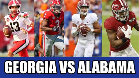 Georgia Bulldogs vs Alabama Crimson Tide | My Bold Prediction - Win Big ...