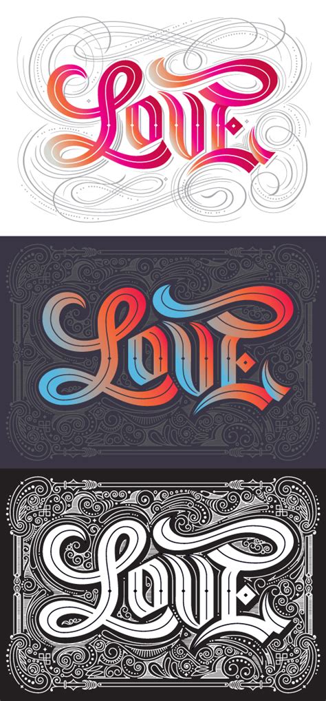 Love Gift Card on Behance