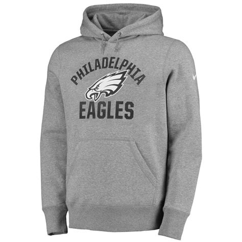 Men's Nike Gray Philadelphia Eagles Cold Weather Hoodie