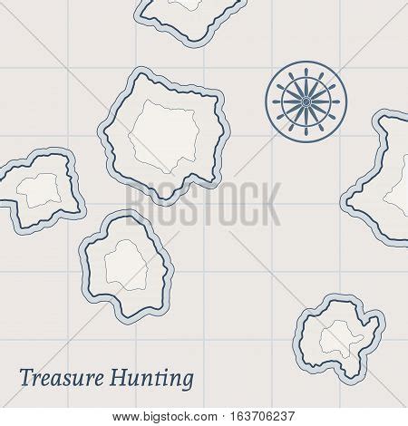 Treasure Paper Map Vector & Photo (Free Trial) | Bigstock