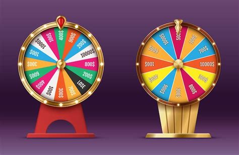 Premium Vector | Casino spinning fortune wheel realistic. Rotating roulette, lottery game ...