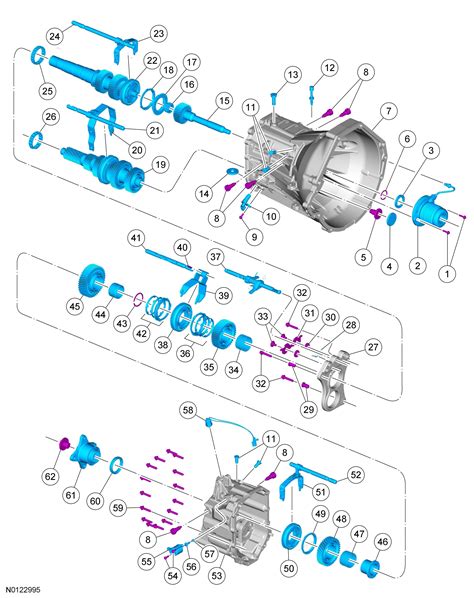 Manual Transmission Gearbox Diagram