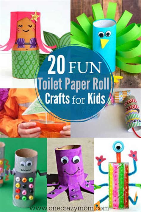 Toilet Paper Roll Crafts for Kids- 21 Fun Toilet Paper Roll Crafts