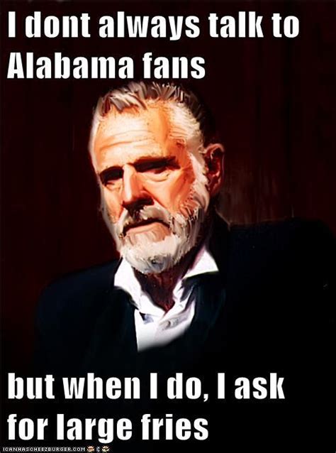 Popular Alabama football memes from recent years