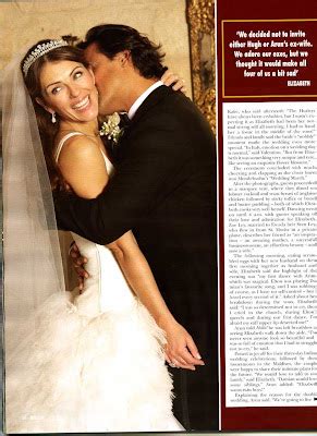 Tabloid Whore: ELIZABETH HURLEY WEDDING PHOTOS FROM HELLO! MAGAZINE.