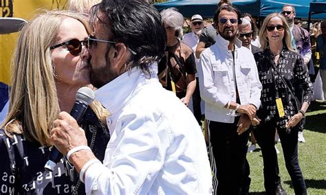 Ringo Starr and wife Barbara Bach celebrate his 82nd birthday at his ...