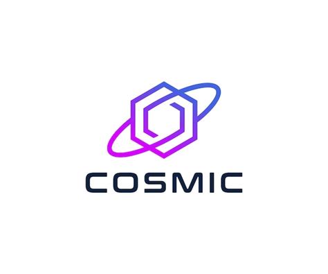 Premium Vector | Cosmic Labs logo