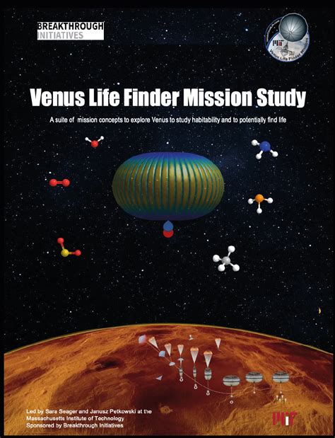 Venus Life Finder Mission Study - Venus Cloud Life - MIT