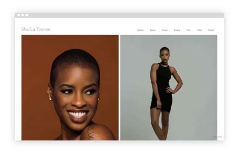 Model Portfolio Examples Digital Portfolio Modeling Portfolio Model ...