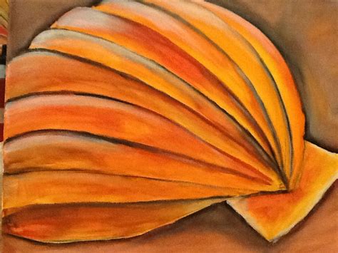 Shell painting with acrylics | Painting, Painted shells, Art