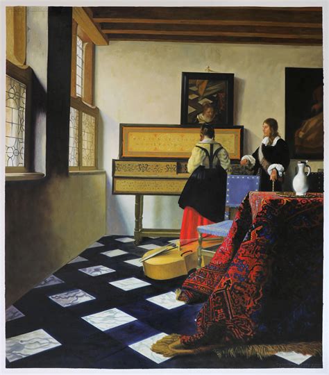 The Music Lesson Vermeer