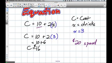 Solving Linear Equations (Grade 9 Academic Lesson 5.5 4 24 13) - YouTube