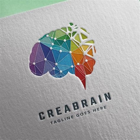 Creative Brain Logo Template | Brain logo, Logo templates, Beautiful logos design