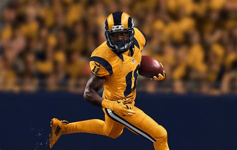 The Bucs and Rams unveil final set of NFL Color Rush uniforms ...