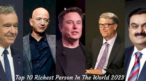 Top 10 Richest Men in the World 2023