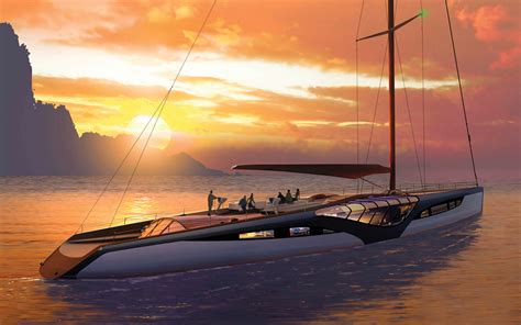 These extreme sailing superyacht concepts prove that the sky’s the limit