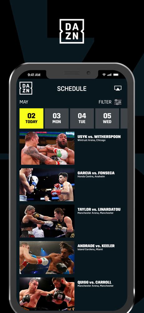 DAZN: Live Boxing & MMA - Overview - Apple App Store - US