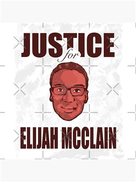 "justice for elijah mcclain" Poster by angelocris | Redbubble