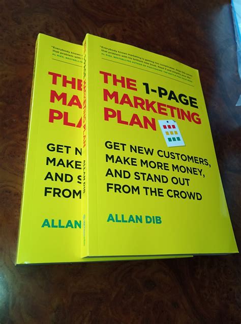 The One Page Marketing Plan Book Available For Sale - Adverts - Nigeria