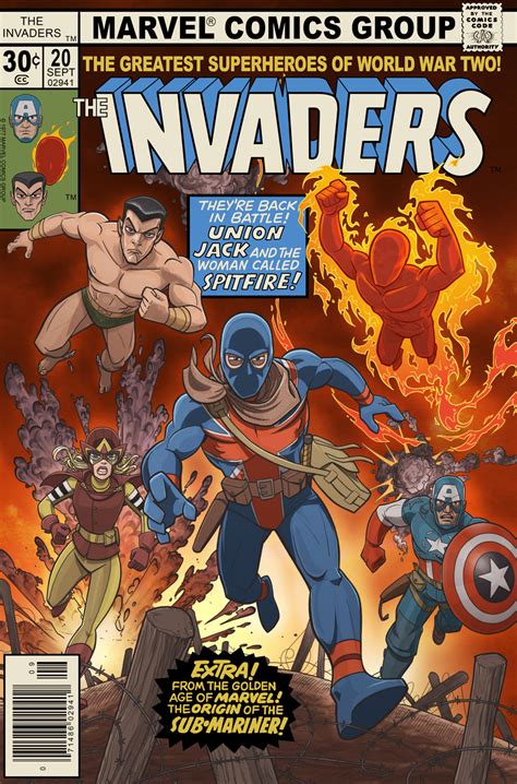 The Invaders Comic Book #20 by jimmymcwicked on DeviantArt