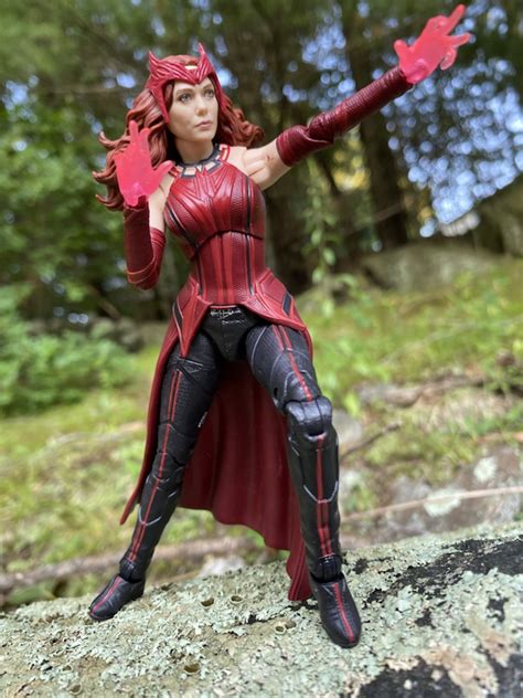 Marvel Legends WandaVision Scarlet Witch Figure REVIEW & Photos ...