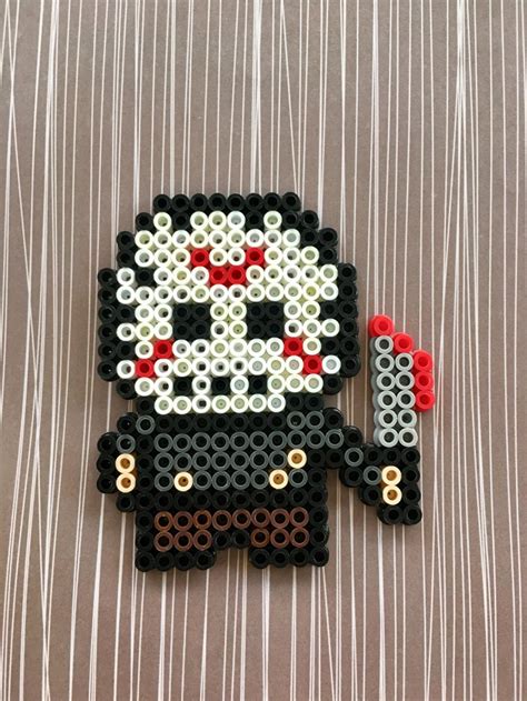 HORROR MOVIE Perler Friend - Etsy | Perler beads designs, Diy perler bead crafts, Easy perler ...