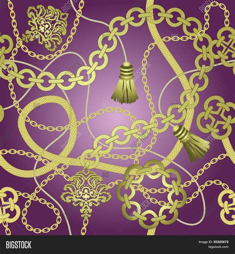 Gold Chain Seamless Vector & Photo (Free Trial) | Bigstock