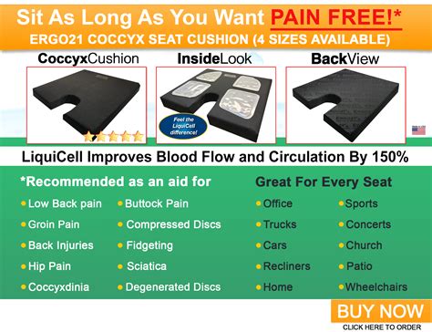 coccyx cushion - Ergo21