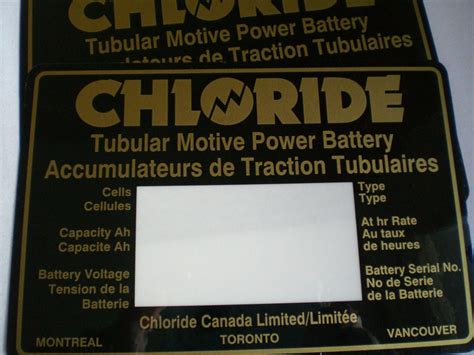 Battery Labels - Premier Markings Incorporated