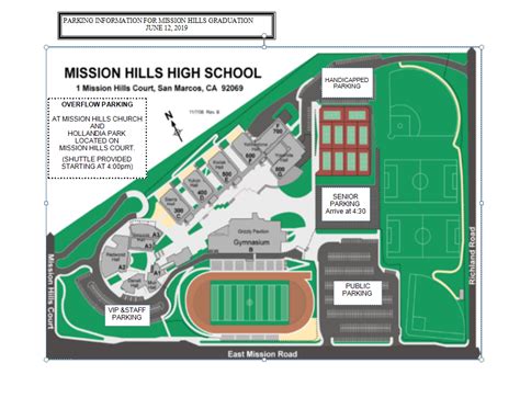 MHHS Campus Map - Mission Hills High School