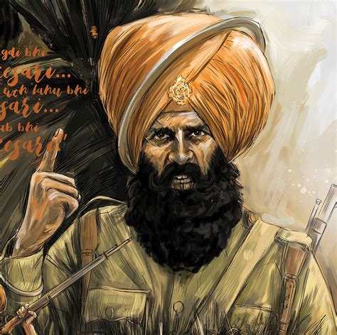 Kesari movie_fan art poster on Behance