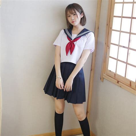 Japanese School Uniform College High School Girls Student Uniforms ...